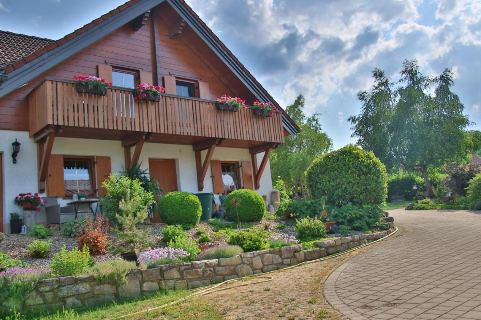 Heumanns Blockhaeuser Am Wald Hotel Pottenstein Eksteriør billede